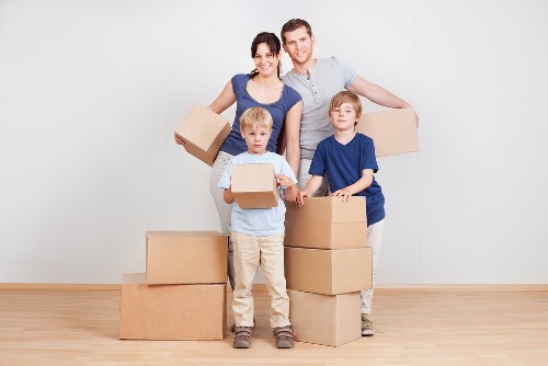 Residential street in Pimlico suitable for local home removals