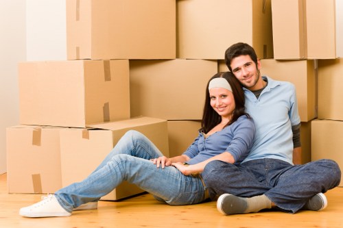 Decluttering items before a Pimlico home move