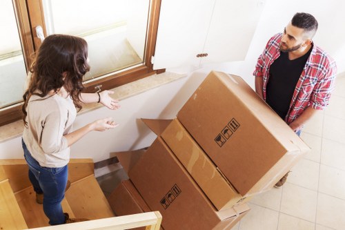 Packing and furniture for a local Pimlico removals job