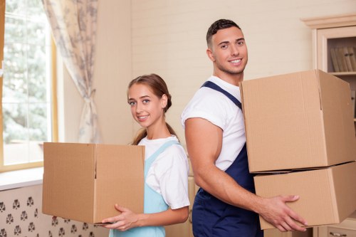 Pimlico property moving day with careful removals preparation
