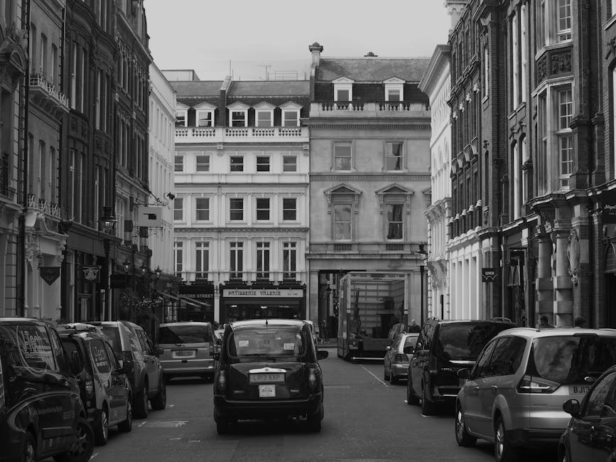 Pimlico parking suspensions and fines for moving vans SW1V